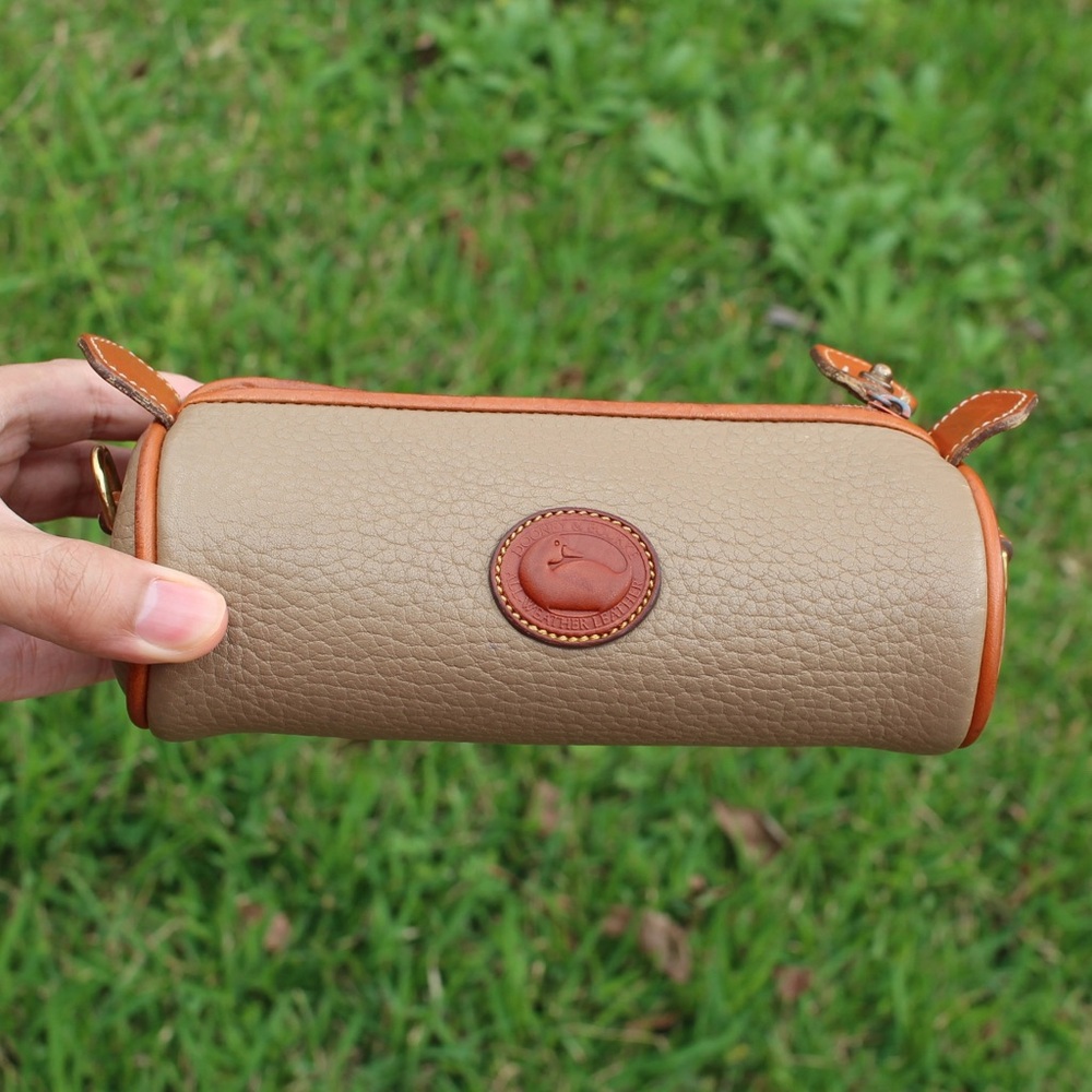 Vintage Dooney & Bourke Wallet + Cosmetic Pouch Set